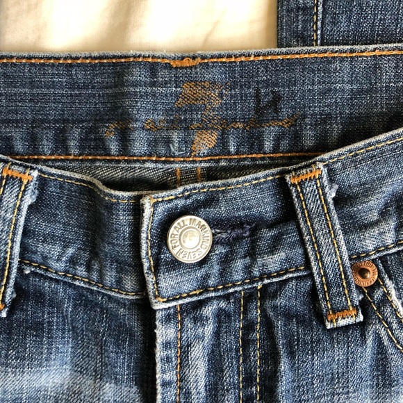 7 for All Mankind Bootcut Jeans Size 25 - Picture 4 of 6